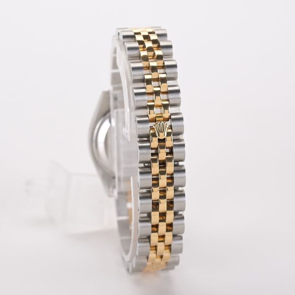 2007 Rolex Datejust 179173 Jubilee Diamond Dial 18k Gold 26mm Ladies Watch + Box - Picture 8 of 14
